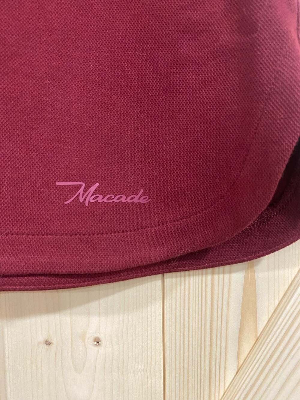 Macade Golf Burgundy Players Flex Skort - Picture 3 of 11